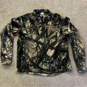 True Timber Fleece Quarter Zip, Men’s L